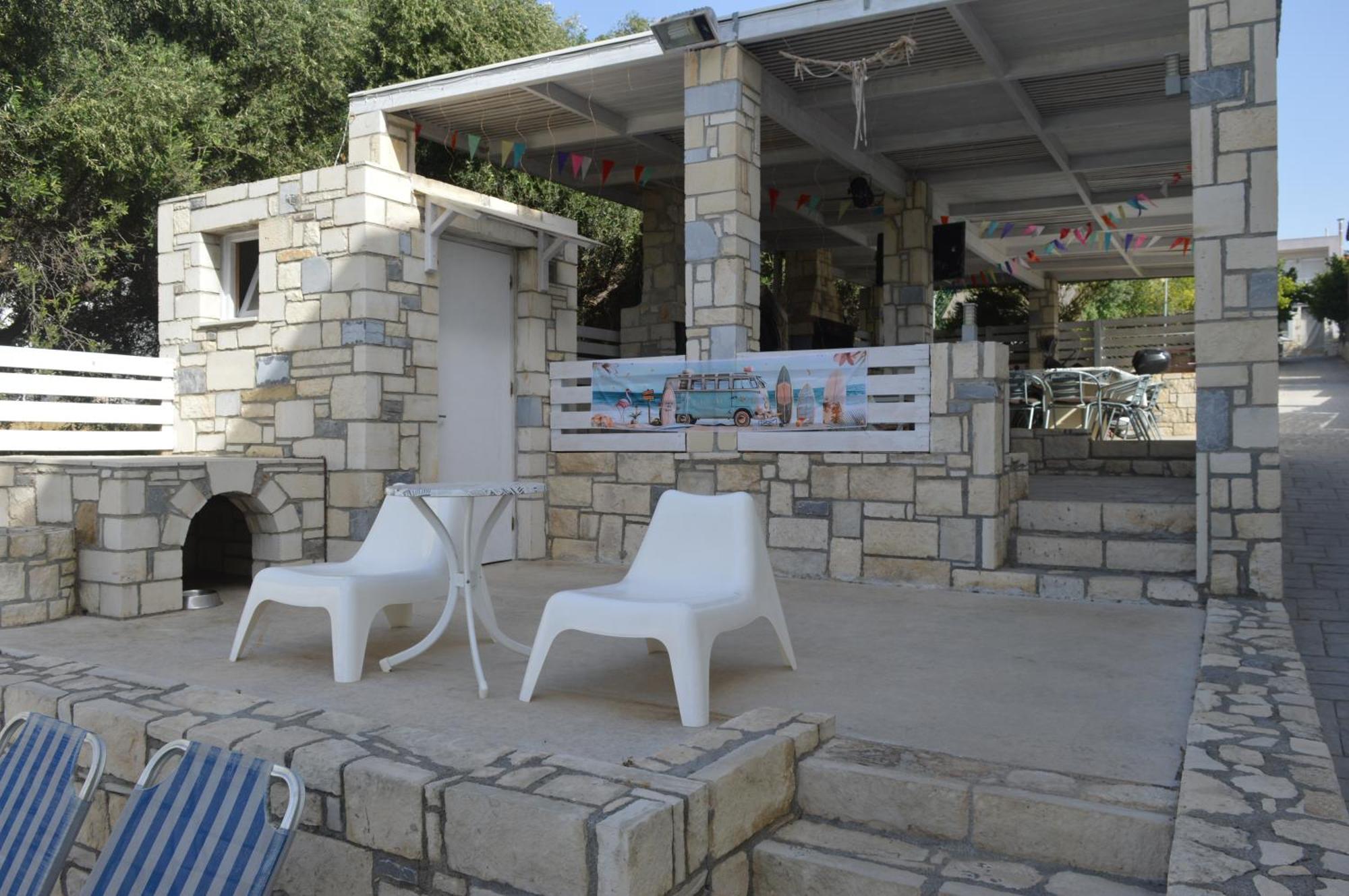 Aquarock Villa With Private Pool Prassás Dış mekan fotoğraf