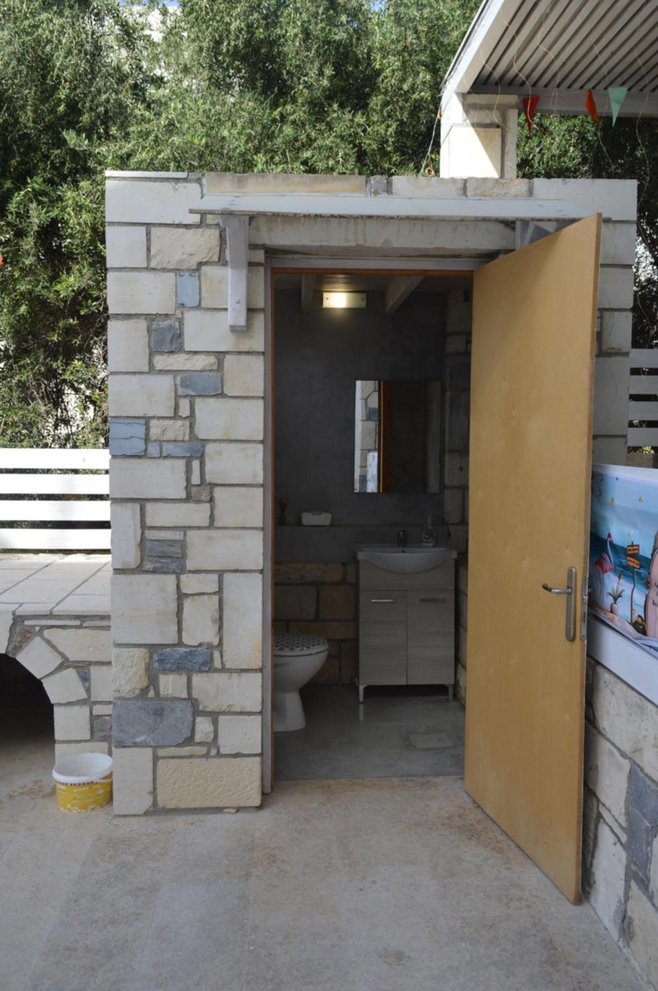 Aquarock Villa With Private Pool Prassás Dış mekan fotoğraf